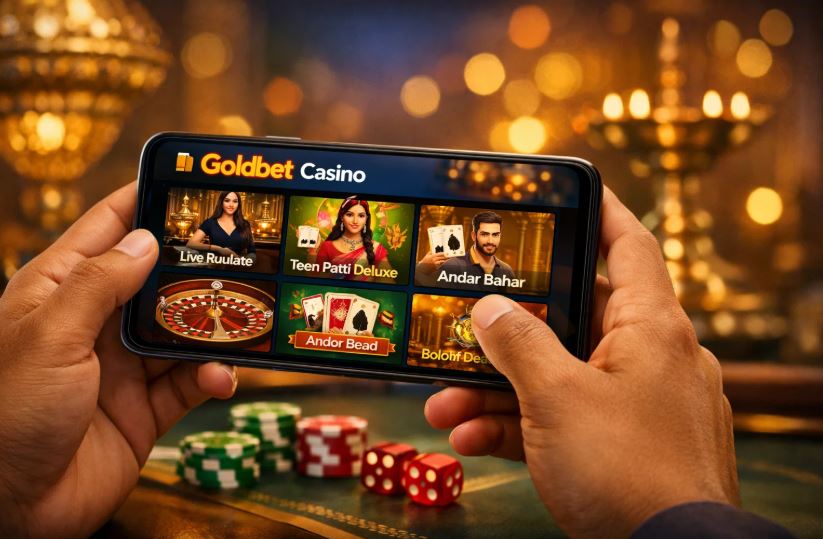 Goldbet Mobile App Interface